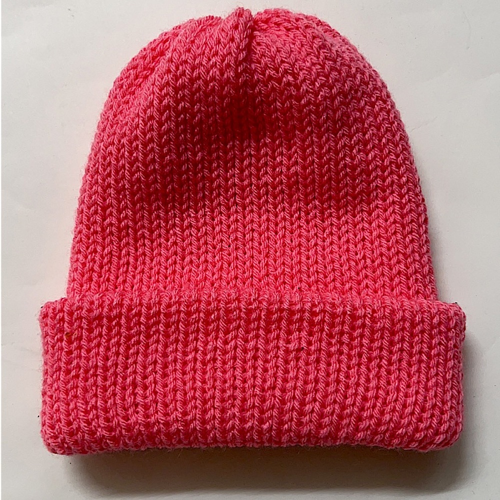 Pink beanie